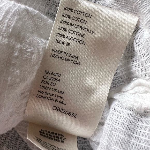 Anthropologie Pilcro Women Whote Blouse- XXSP - Picture 10 of 10